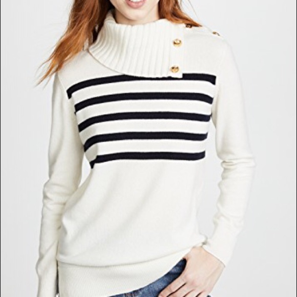 NWT Tory Burch Sandra Cashmere Sweater Size M